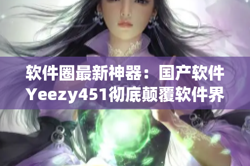 軟件圈最新神器：國產(chǎn)軟件Yeezy451徹底顛覆軟件界