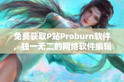 免費獲取P站Proburn軟件，獨一無二的網絡軟件編輯工具