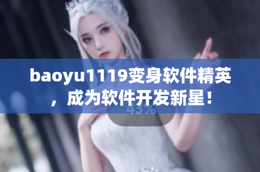 baoyu1119變身軟件精英，成為軟件開發(fā)新星！