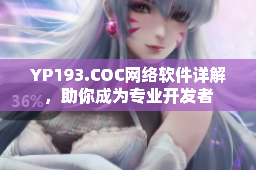 YP193.COC網絡軟件詳解，助你成為專業(yè)開發(fā)者