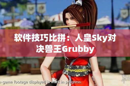 軟件技巧比拼：人皇Sky對(duì)決獸王Grubby