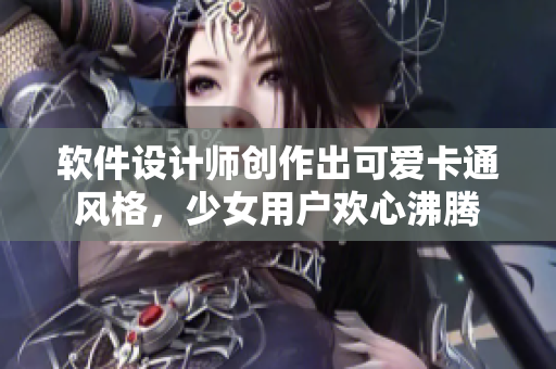 軟件設計師創(chuàng)作出可愛卡通風格，少女用戶歡心沸騰