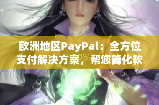 歐洲地區(qū)PayPal：全方位支付解決方案，幫您簡(jiǎn)化軟件購(gòu)買(mǎi)流程