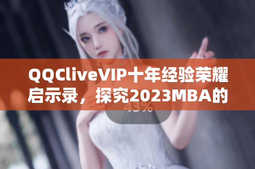 QQCliveVIP十年經(jīng)驗(yàn)榮耀啟示錄，探究2023MBA的網(wǎng)絡(luò)軟件創(chuàng)新