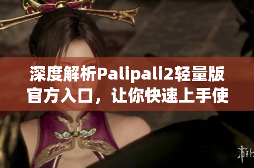 深度解析Palipali2輕量版官方入口，讓你快速上手使用