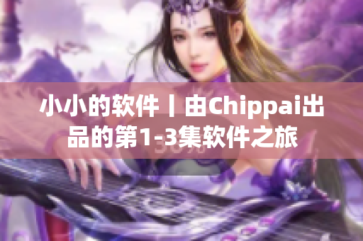 小小的軟件丨由Chippai出品的第1-3集軟件之旅