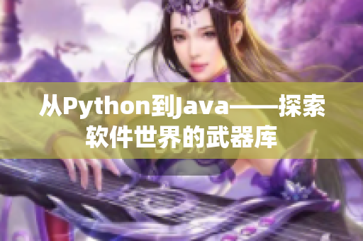 從Python到Java——探索軟件世界的武器庫(kù)