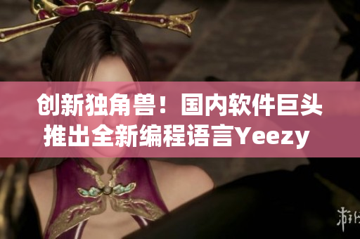 創(chuàng)新獨(dú)角獸！國(guó)內(nèi)軟件巨頭推出全新編程語(yǔ)言Yeezy 451