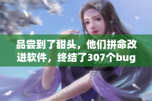 品嘗到了甜頭，他們拼命改進(jìn)軟件，終結(jié)了307個(gè)bug