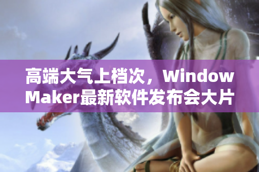 高端大氣上檔次，WindowMaker最新軟件發(fā)布會大片來襲