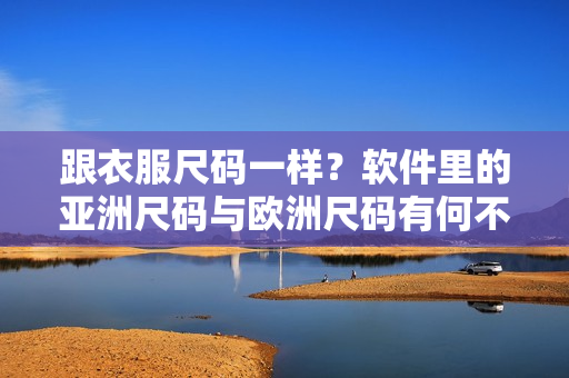 跟衣服尺碼一樣？軟件里的亞洲尺碼與歐洲尺碼有何不同？——軟件編輯探秘