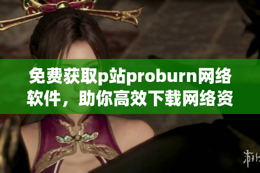 免費獲取p站proburn網(wǎng)絡(luò)軟件，助你高效下載網(wǎng)絡(luò)資源