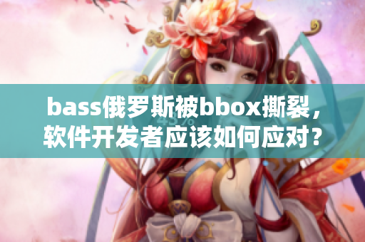 bass俄羅斯被bbox撕裂，軟件開發(fā)者應(yīng)該如何應(yīng)對？