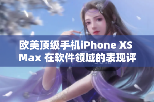 歐美頂級(jí)手機(jī)iPhone XS Max 在軟件領(lǐng)域的表現(xiàn)評(píng)測(cè)