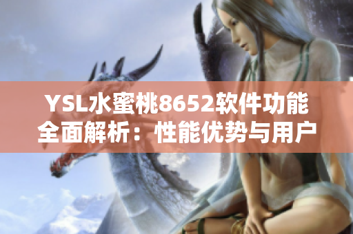 YSL水蜜桃8652軟件功能全面解析：性能優(yōu)勢(shì)與用戶體驗(yàn)調(diào)查