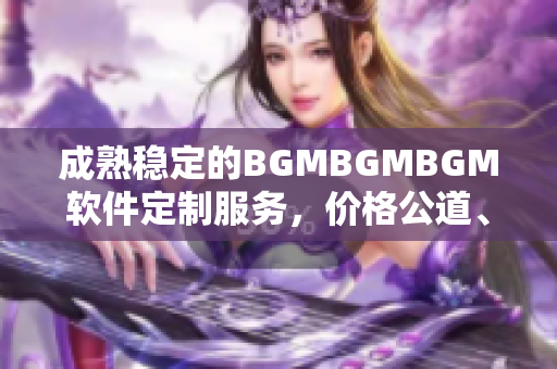 成熟穩(wěn)定的BGMBGMBGM軟件定制服務，價格公道、質(zhì)量保障