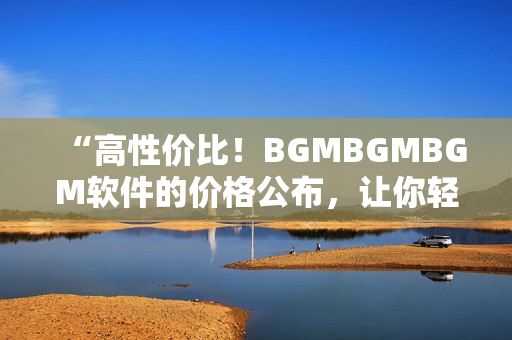 “高性價比！BGMBGMBGM軟件的價格公布，讓你輕松打造音樂場景”