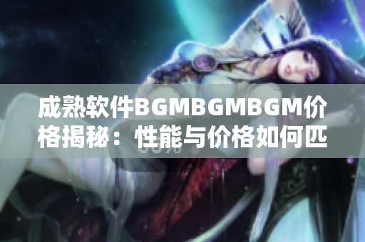 成熟軟件BGMBGMBGM價(jià)格揭秘：性能與價(jià)格如何匹配？