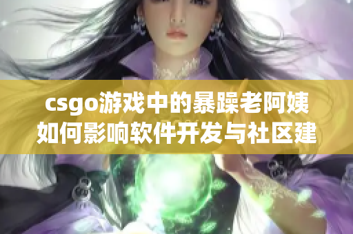 csgo游戲中的暴躁老阿姨如何影響軟件開(kāi)發(fā)與社區(qū)建設(shè)？