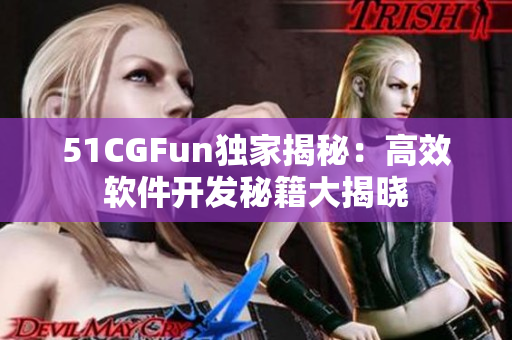 51CGFun獨家揭秘：高效軟件開發(fā)秘籍大揭曉