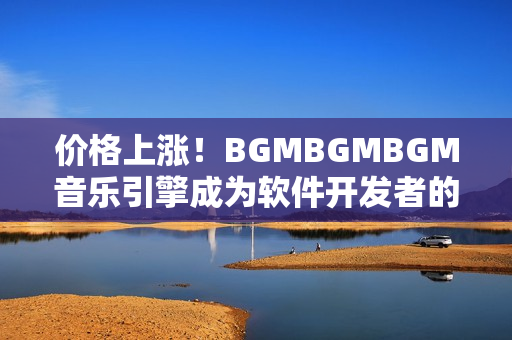 價(jià)格上漲！BGMBGMBGM音樂(lè)引擎成為軟件開(kāi)發(fā)者的首選