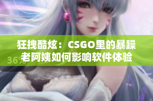 狂拽酷炫：CSGO里的暴躁老阿姨如何影響軟件體驗(yàn)