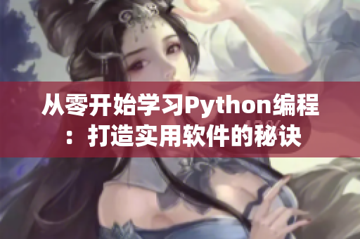 從零開始學(xué)習(xí)Python編程：打造實用軟件的秘訣