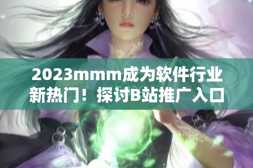 2023mmm成為軟件行業(yè)新熱門！探討B(tài)站推廣入口對軟件營銷的影響