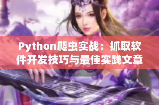 Python爬蟲實戰(zhàn)：抓取軟件開發(fā)技巧與最佳實踐文章