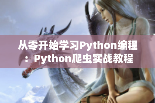 從零開(kāi)始學(xué)習(xí)Python編程：Python爬蟲實(shí)戰(zhàn)教程